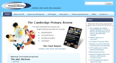 Primary review web site image