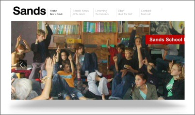 Sands web site
